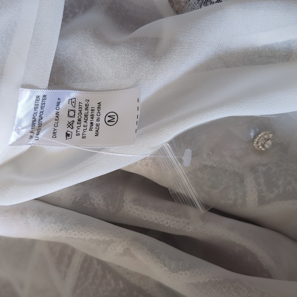 Buddly Love Adeline Mardi Gras Wrap Dress Size Medium - Picture 9 of 9